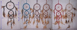 Handmade Dream Catchers - Wall Hanging Decorations 6Pc Lot ( NpDc152V ^)
