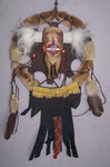 Hand Made Dream Catchers - Skull. Diameter: 7 1/2 Inches 6Pc Lot (NpDc256 ^*)