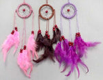 Hand Made Tribal Dream Catchers Wall Decorations 2" 6 Pc Lot (NpDc133V-6 ^*)