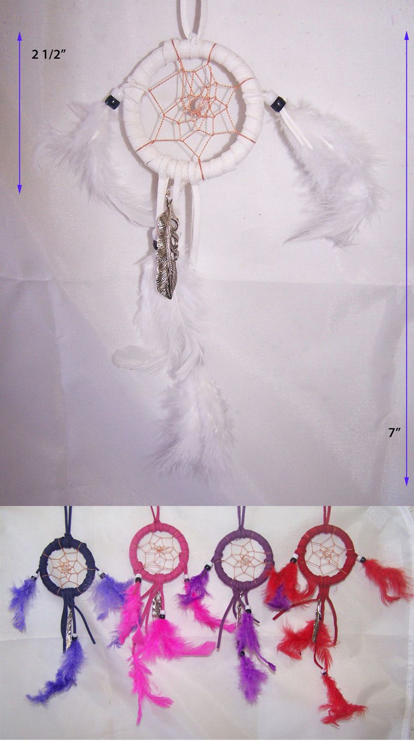 Handmade Tribal Dream Catchers Wall Decorations 6 Pc Lot ( NpDc183** )