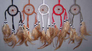 Handmade Tribal Dream Catchers Wall Hanging Decorations 6 Pc Lot (NpDc237-6 ^*)