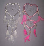 Dream Catchers With Sea Shells & Silver Thread 6Pc  Pack  (NpDc252 ^)