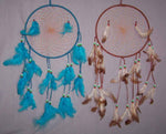 Native Pride Tribal Handmade Dream Catchers - 8" Diameter 6Pc Lot (NpDc238 ^*)
